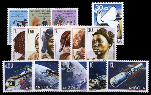 1958, Angola, 416-18 u.a., **
