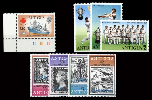 1974, Antigua und Antigua Barbuda, 354 u.a., **
