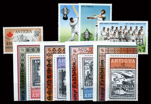 1974, Antigua und Antigua Barbuda, 354 u.a., **