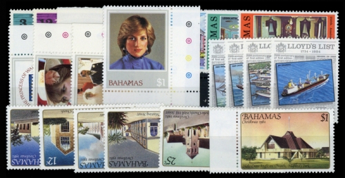 1968, Bahamas, 274-76 u.a., **