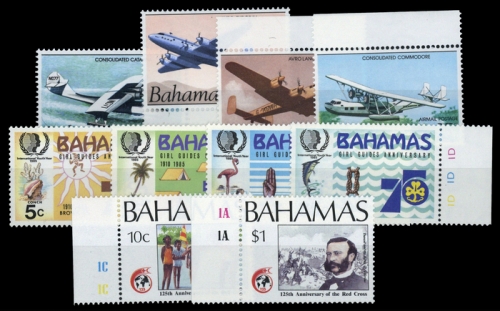1985, Bahamas, 582-85 u.a., **