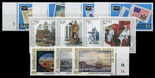 1983, Barbados, 594-96 u.a., **