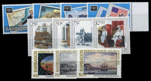1983, Barbados, 594-96 u.a., **