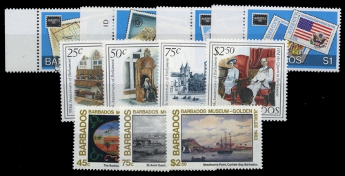 1983, Barbados, 594-96 u.a., **
