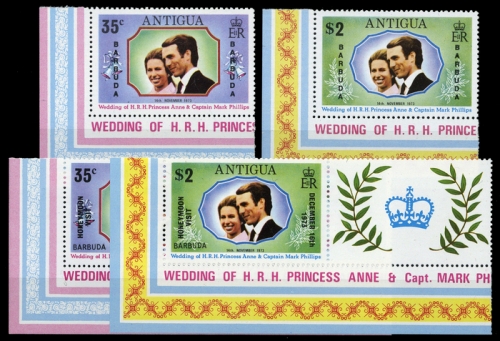 1973, Barbuda, 107-08 u.a., **