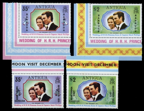 1973, Barbuda, 107-08 u.a., **