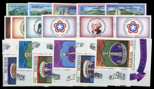 1975, Barbuda, 218-22 u.a., **