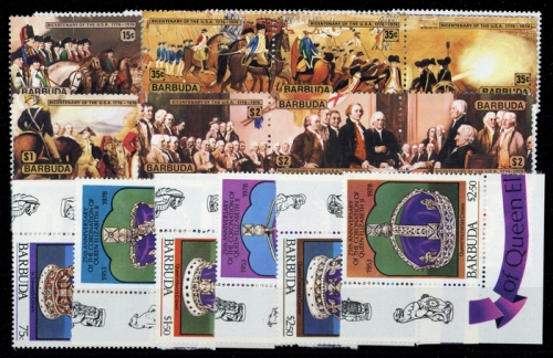 1975, Barbuda, 218-22 u.a., **