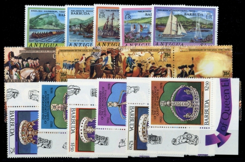 1975, Barbuda, 218-22 u.a., **