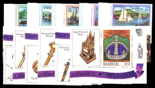 1975, Barbuda, 218-22 u.a., **
