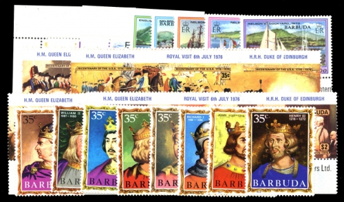 1969, Barbuda, 35-37 u.a., **