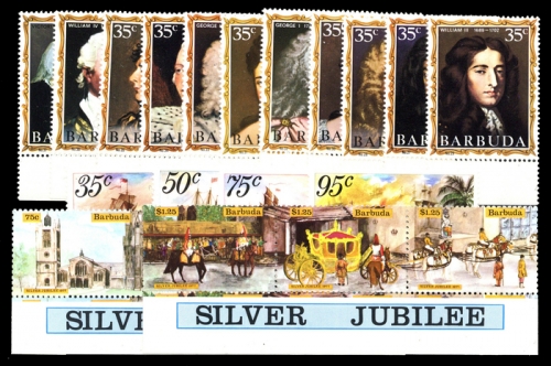 1971, Barbuda, 81-91 u.a., **