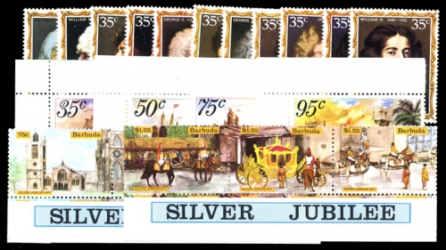 1971, Barbuda, 81-91 u.a., **