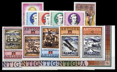 1978, Barbuda, 430-33 u.a., **