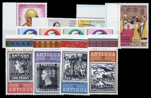 1978, Barbuda, 430-33 u.a., **