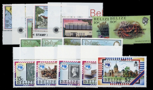1983, Belize, 698-01 u.a., **