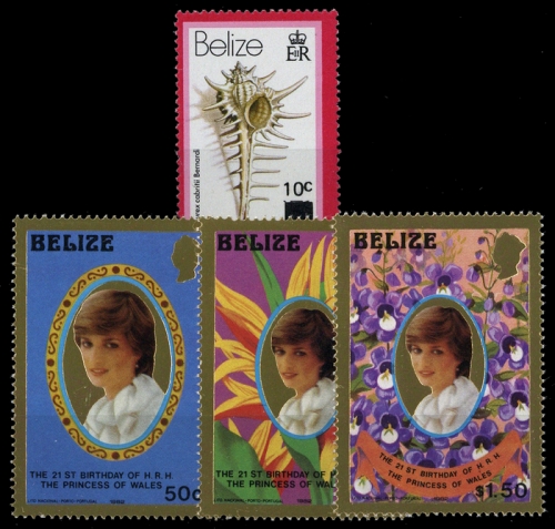 1981, Belize, 572 u.a., **
