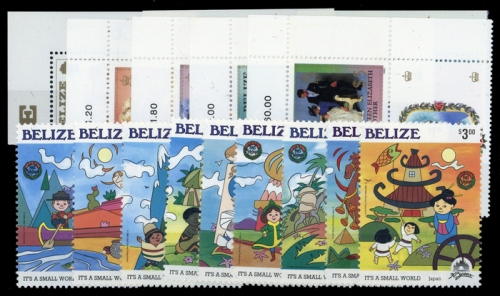 1981, Belize, 560-62 u.a., **