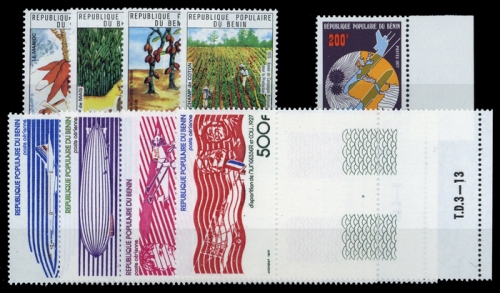 1976, Benin, 64-67 u.a., **