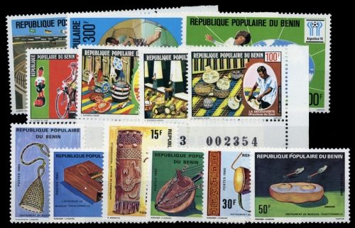 1978, Benin, 132-34 u.a., **