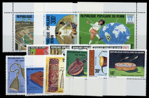 1978, Benin, 132-34 u.a., **