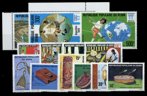 1978, Benin, 132-34 u.a., **