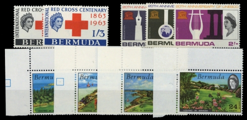 1963, Bermuda, 182-83 u.a., **