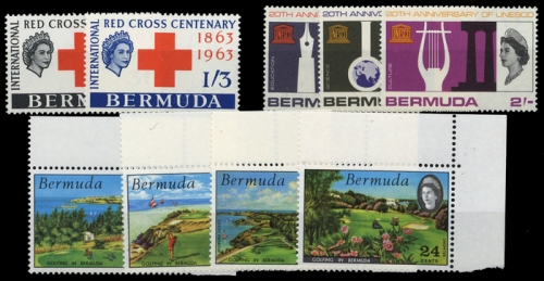 1963, Bermuda, 182-83 u.a., **