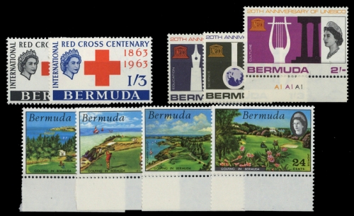 1963, Bermuda, 182-83 u.a., **
