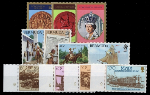 1978, Bermuda, 349-51 u.a., **