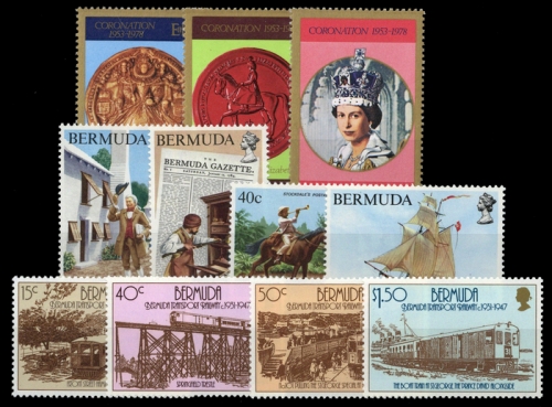 1978, Bermuda, 349-51 u.a., **