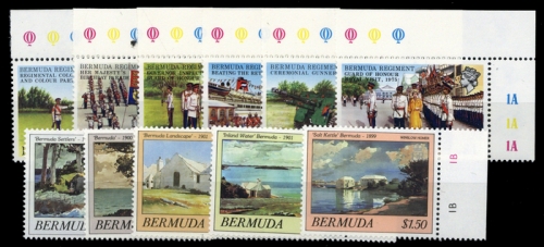 1982, Bermuda, 412-17 u.a., **