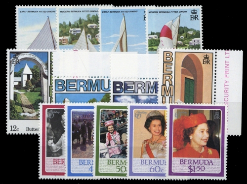 1983, Bermuda, 426-29 u.a., **