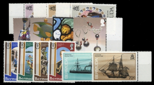 1981, Bermuda, 401-03 u.a., **