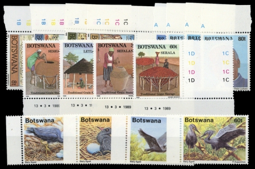 1988, Botswana, 427-30 u.a., **