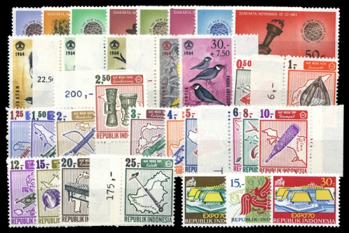 1963, Indonesien, 413-20 u.a., **