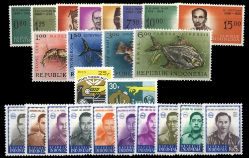 1962, Indonesien, 368-75 u.a., **