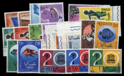 1960, Somalia, 4-7 u.a., **
