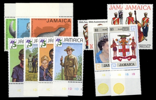 1973, Jamaica, 366-68 u.a., **