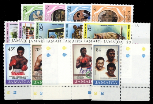1980, Jamaica, 482-86 u.a., **