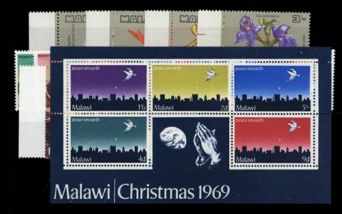 1969, Malawi, 110-13 u.a., **