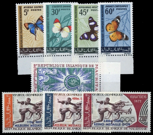1966, Mauretanien, 290-93 u.a., **