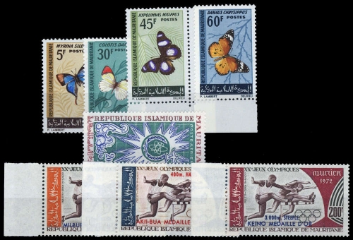 1966, Mauretanien, 290-93 u.a., **