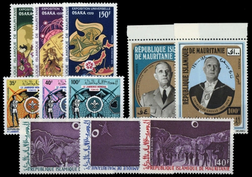 1970, Mauretanien, 397-99 u.a., **