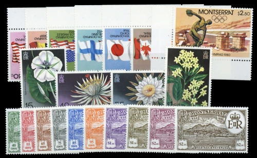 1977, Montserrat, 366-69 u.a., **