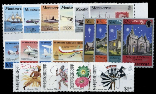 1980, Montserrat, 417-22 u.a., **
