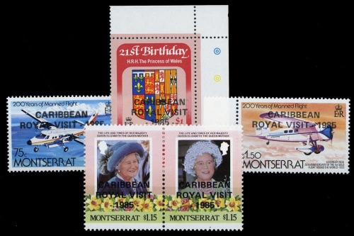 1985, Montserrat, 590-94, **