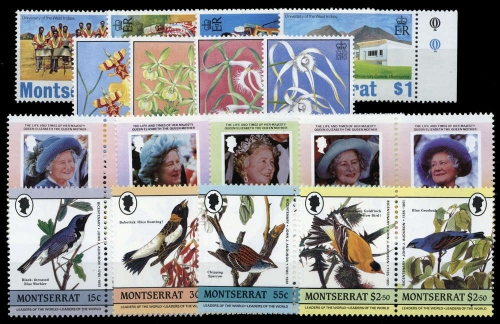 1974, Montserrat, 301-04 u.a., **