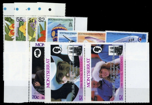 1978, Montserrat, 389-92 u.a., **