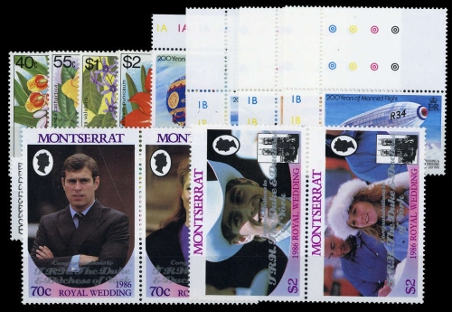 1978, Montserrat, 389-92 u.a., **